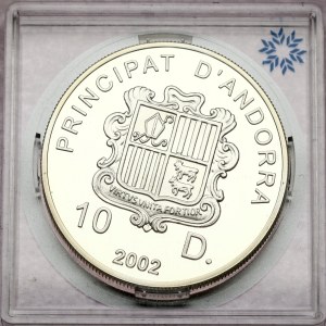 Andorra 10 Diners 2002 XIX Winter Olympic Games