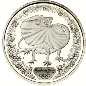 Australia 5 Dollars 2000 (1998) P Frilled-necked Lizard