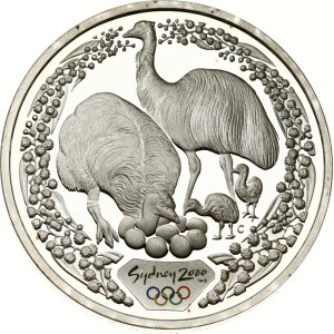 Australia 5 Dollars 2000 (1999) C Emu & Wattle