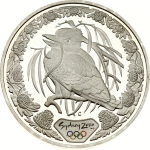 Australia 5 Dollars 2000 C Kookaburra & Waratah
