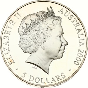 Australia 5 Dollars 2000 P Reaching the World 2