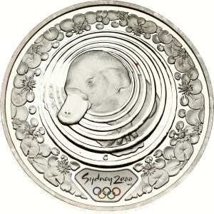 Australia 5 Dollars 2000 C Platypus & Water Lily