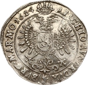 Austria Bohemia Taler 1624 Joachimsthal