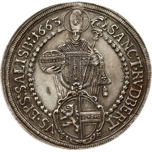 Austria Salzburg Taler 1663