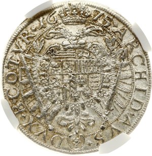 Austria 15 Kreuzer 1675 Vienna NGC MS 63