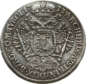 Austria Tyrol Taler 1713 Hall