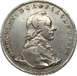 Austria Salzburg Taler 1783 M