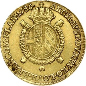 Austria 1/2 Souverain D'or 1786A Vienna