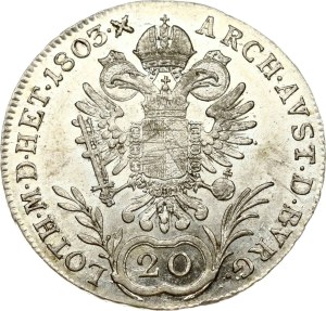 Austria 20 Kreuzer 1803 A