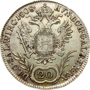Austria 20 Kreuzer 1808 A