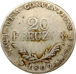 Austria Tyrol 20 Kreuzer 1809
