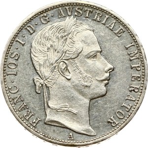 Austria 1 Florin 1860 A