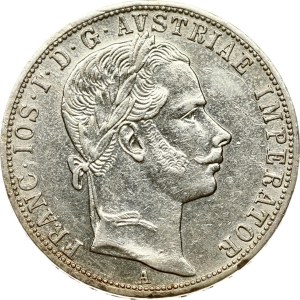 Austria 1 Florin 1860 A