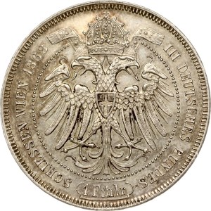 Austria Taler 1868 Third German shooting competition in Vienna