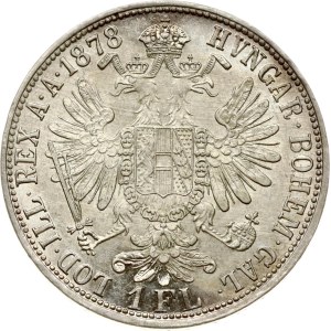 Austria 1 Florin 1878