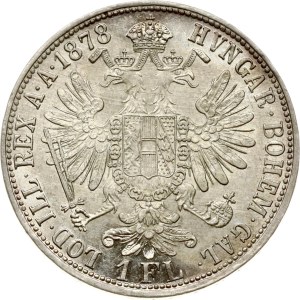 Austria 1 Florin 1878
