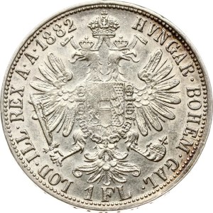 Austria 1 Florin 1882