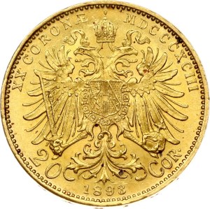 Austria 20 Corona 1893