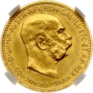 Austria 10 Corona 1910 NGC MS 62