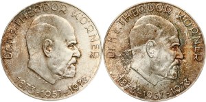 Austria 50 Schilling 1973 Lot of 2 coins