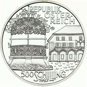 Austria 500 Schilling 1997 Ironsmith