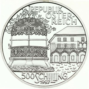 Austria 500 Schilling 1997 Ironsmith