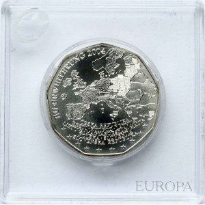 Austria 5 Euro 2004 Enlargement of the European Union