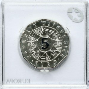 Austria 5 Euro 2007 100th Anniversary of Universal Male Suffrage
