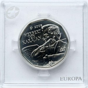 Austria 5 Euro 2008 100th Anniversary of Herbert von Karajan