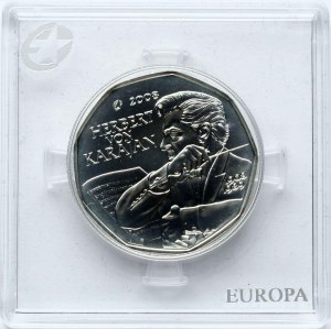 Austria 5 Euro 2008 100th Anniversary of Herbert von Karajan