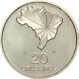 Brazil 20 Cruzeiros 1972 150th Anniversary of the Independence