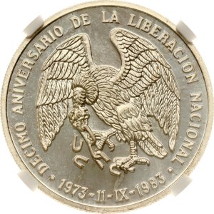 Chile ½ Onza 1983 So National Liberation NGC PF 67 ULTRA CAMEO TOP POP