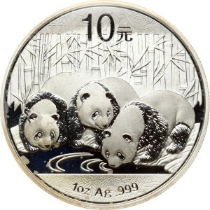 China 10 Yuan 2013 Panda PCGS MS 70 MAX GRADE