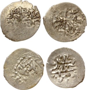 Crimean Khanate Beszlik (AH1129-1137) Lot of 4 coins