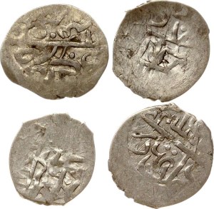 Crimean Khanate Beszlik (AH1129-1137) Lot of 4 coins