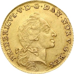 Denmark 12 Mark 1761 W
