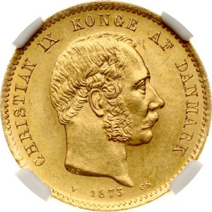 Denmark 20 Kroner 1873 CS NGC MS 64