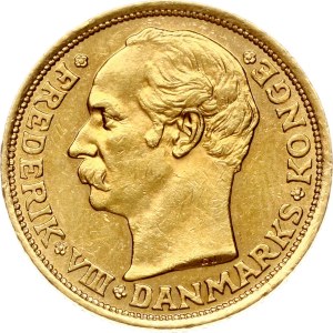 Denmark 10 Kroner 1909 VBP