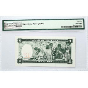 Eritrea 1 Nakfa 1997 PMG 66 Gem Unc EPQ