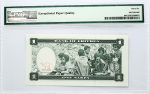 Eritrea 1 Nakfa 1997 PMG 66 Gem Unc EPQ