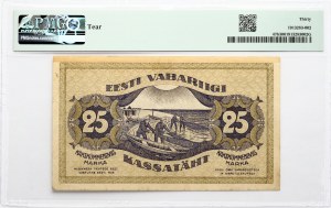 Estonia 25 Marka 1919 PMG 30 Very Fine