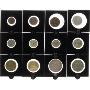 Estonia 1 Mark - 2 Krooni 1922-1936 Lot of 12 coins