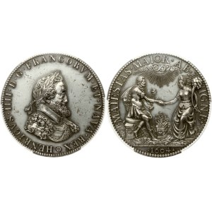 France Restrike 1973 of Medal 1604 Henry IV PCGS SP 63 MAX GRADE