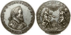 France Restrike 1973 of Medal 1604 Henry IV PCGS SP 63 MAX GRADE