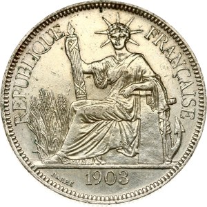 French Indochina Piastre 1903 A