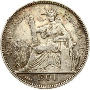French Indochina Piastre 1904 A