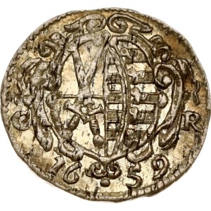 Germany Saxony 3 Pfennig 1659 CR