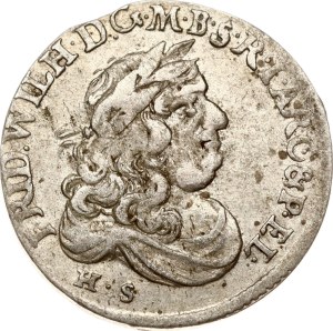 Germany Brandenburg-Prussia 6 Groschen 1680 HS