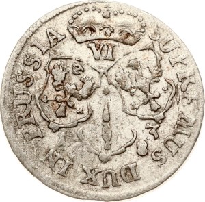 Germany Brandenburg-Prussia 6 Groschen 1683 HS