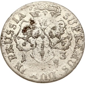 Germany Brandenburg-Prussia 6 Groscher 1683 HS